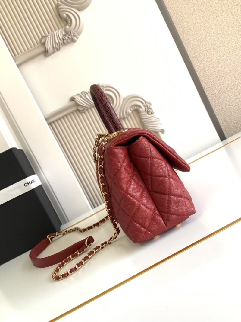 Ch**el top handle bags